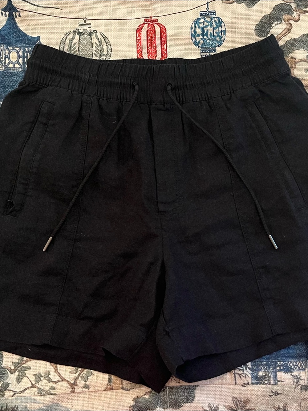 Athleta Black Drawstring Women’s Shorts